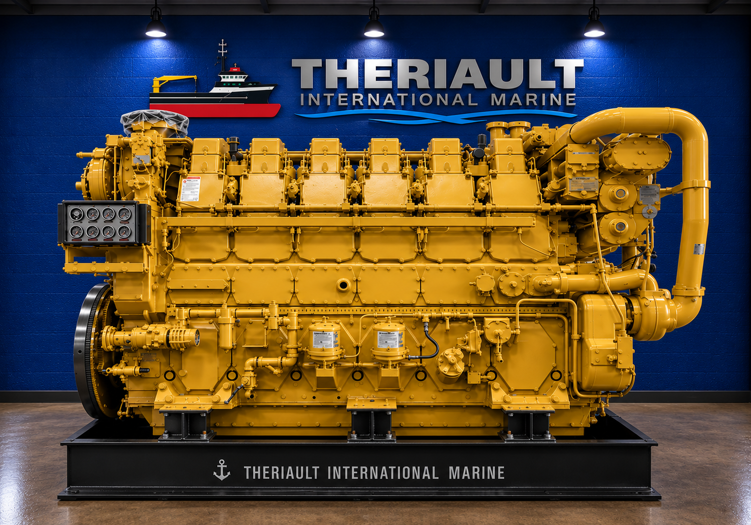 CATERPILLAR 3606 DITA MARINE PROPULSION ENGINE – 2,481 HP @ 988 RPM – 0 HOUR RECON – Item# TIMEW839743