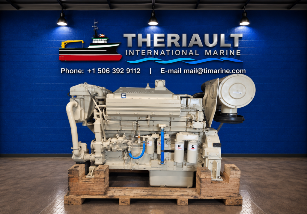 CUMMINS KTA19-M4 MARINE ENGINE – 700 HP @ 2,100 RPM – NEW SURPLUS – Item # TIMCP839302