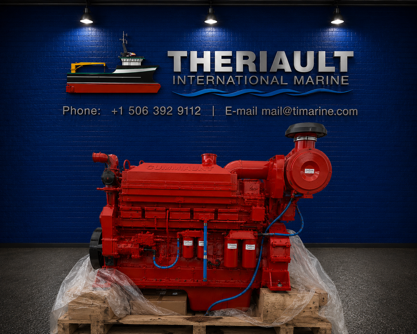 CUMMINS KTA19-M3 MARINE ENGINES – 600 HP – IMO 2 – NEW SURPLUS – Item # TIMCP839252