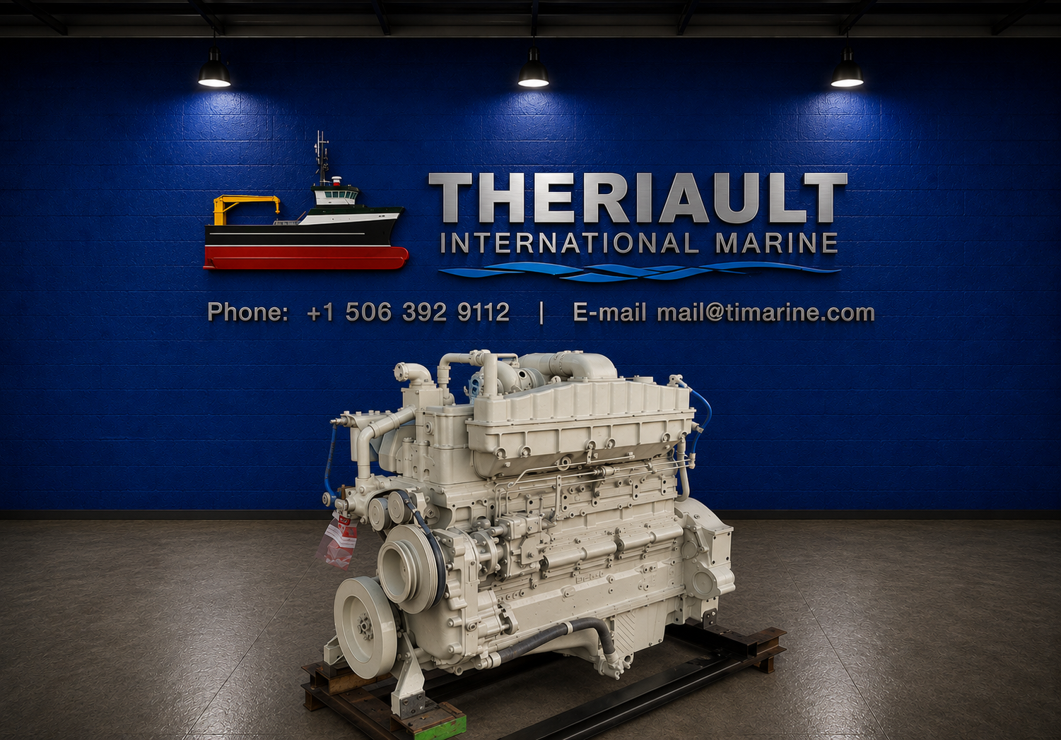 CUMMINS NTA855-M MARINE ENGINES – 350 HP @ 1800 RPM – REBUILT – Item # TIMCP839021